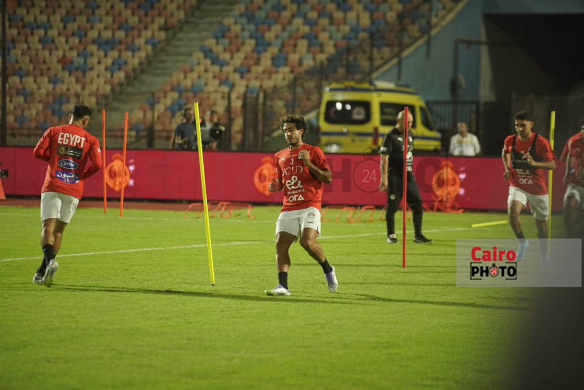  أجواء مرحة في مران منتخب مصر استعدادًا لمواجهة إثيوبيا