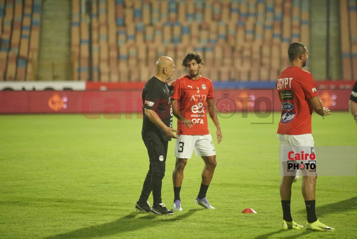  أجواء مرحة في مران منتخب مصر استعدادًا لمواجهة إثيوبيا