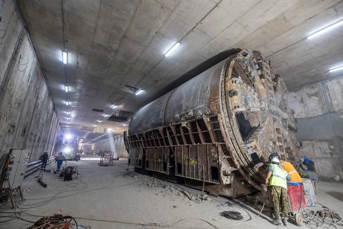 المرحلة الأولى من الخط الرابع لمترو الأنفاق