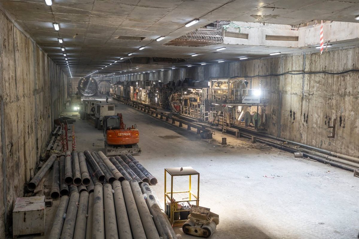 المرحلة الأولى من الخط الرابع لمترو الأنفاق