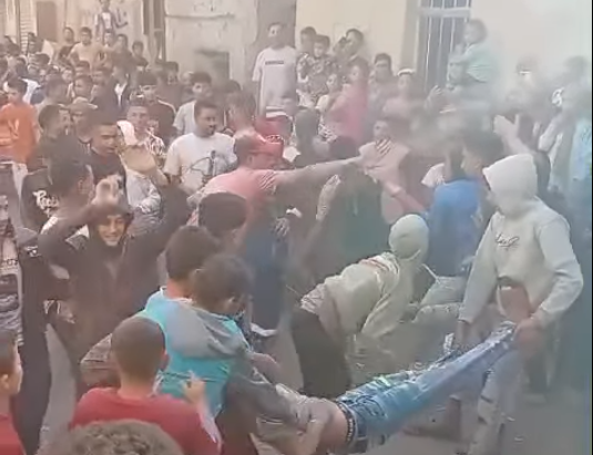 أحتفال أهالي تلا بالمنوفية