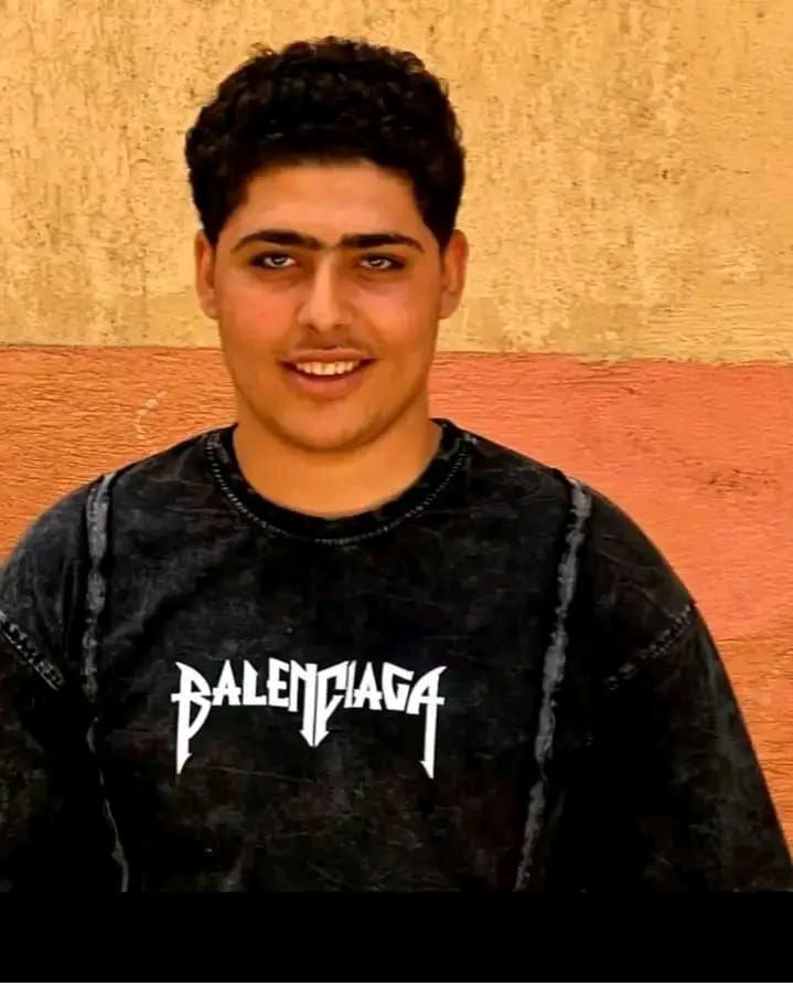 الطالب عامل الديلفري المتوفي في الحادث