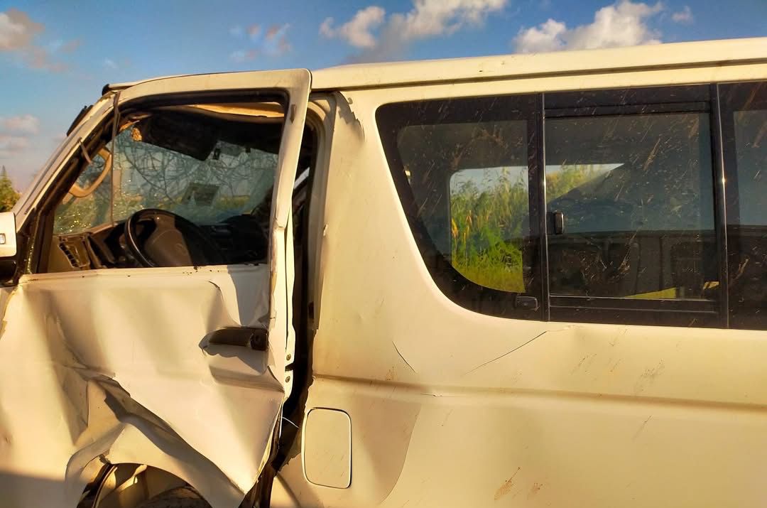 حادث تصادم عدد من سيارات الميكروباص أعلى طريق مصر اسكندرية الصحاروى