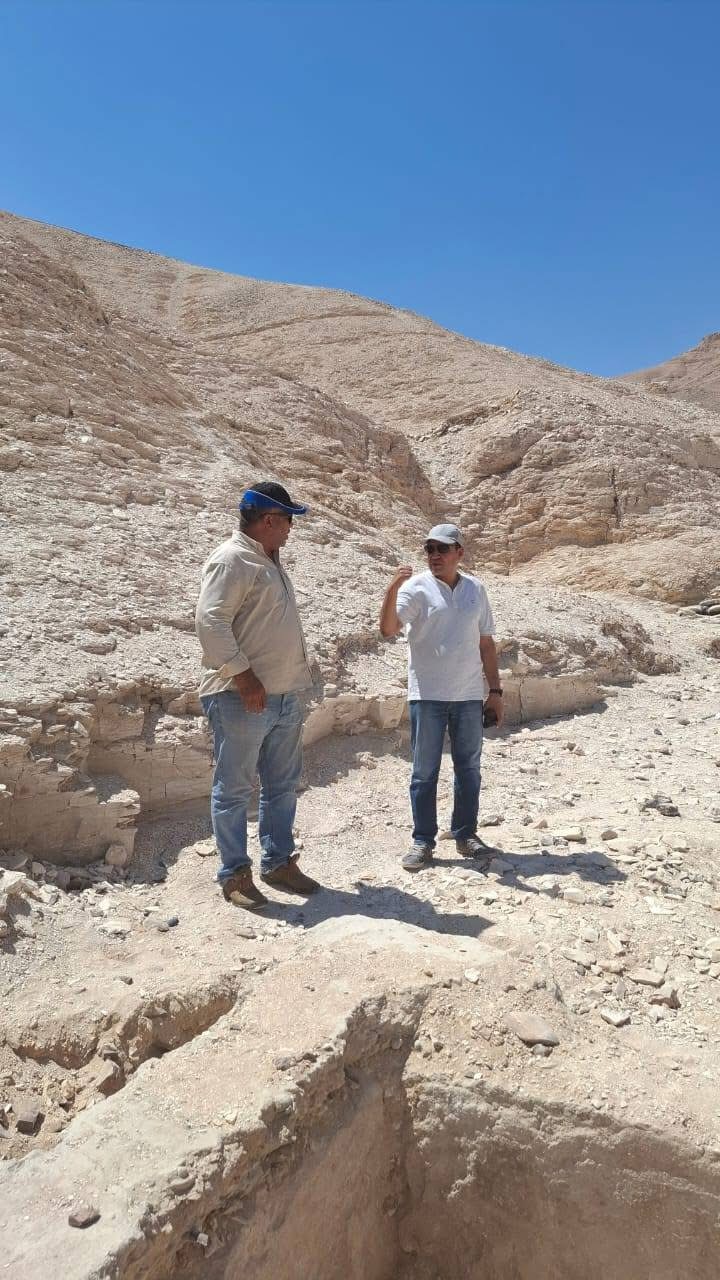 معاينة موقع كافتيريا وادي الملوك