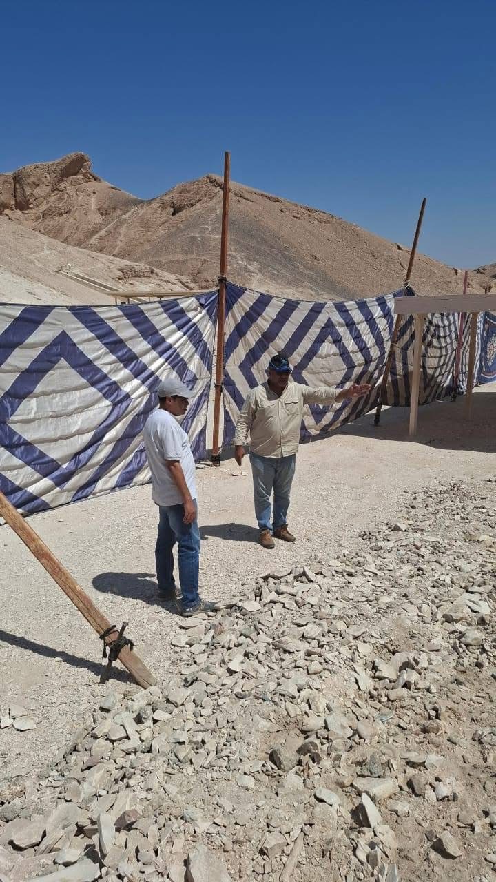 معاينة موقع كافتيريا وادي الملوك