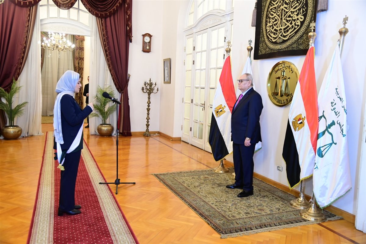 <strong>القضاة والقاضيات الجُدد يؤدون اليمين القانونية أمام رئيس مجلس الدولة</strong>