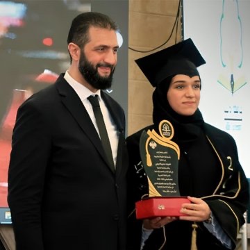 الرئيس السوري وزوجته 