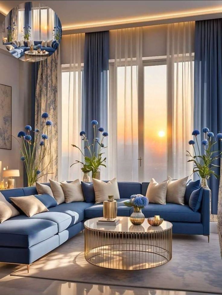 أفكار لتزيين غرف المعيشة 2025