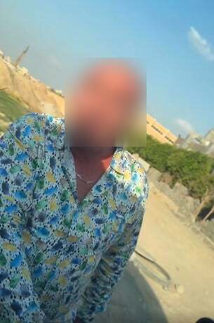 <strong>السائق المعتدي على البلوجر أدهم سنجر بوصلة دهشور </strong>