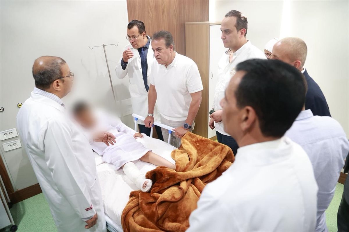 وزير الصحة خلال جولته