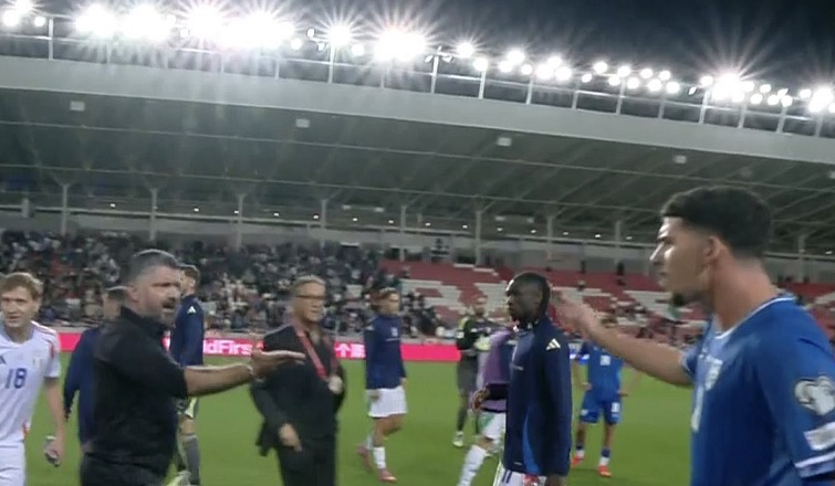 اشتباكات بين لاعبي إيطاليا وإسرائيل بعد مباراة المنتخبين في تصفيات كأس العالم 2026