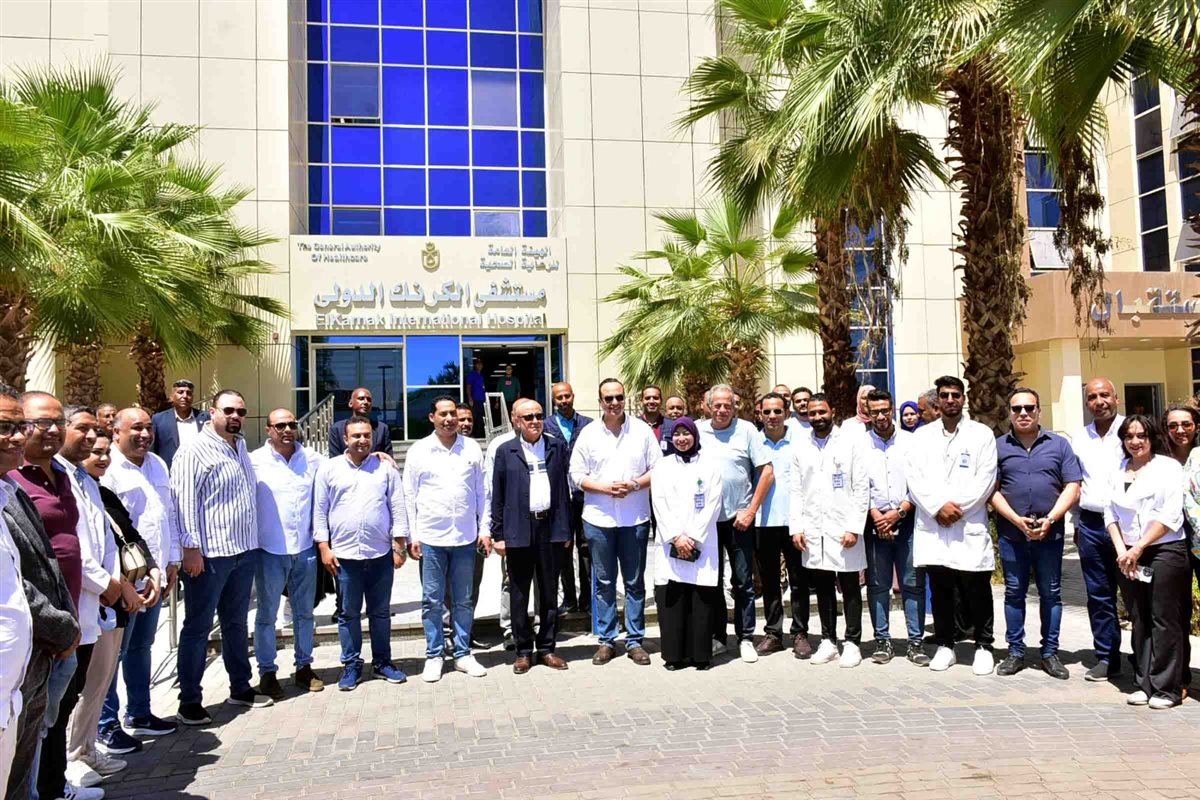 جولة المحافظ ورئيس هيئة الرعاية الصحية 