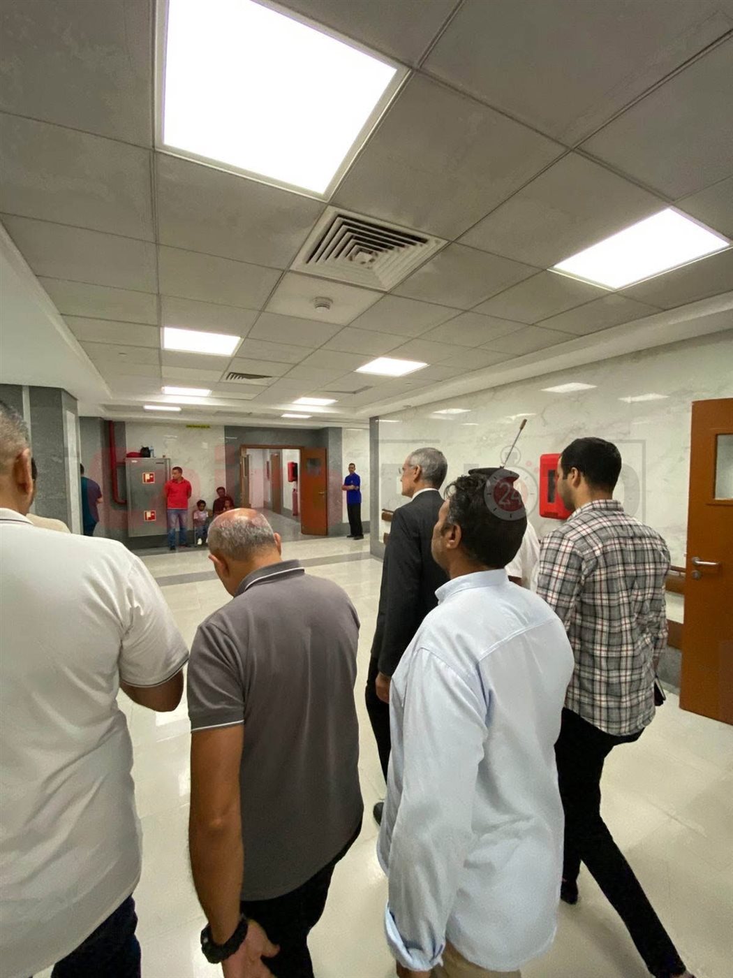 مدير أمن الأقصر اللواء الصاوي يتفقد المصابين