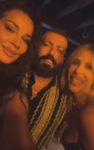 نادين نسيب والمخرج جو بوعيد