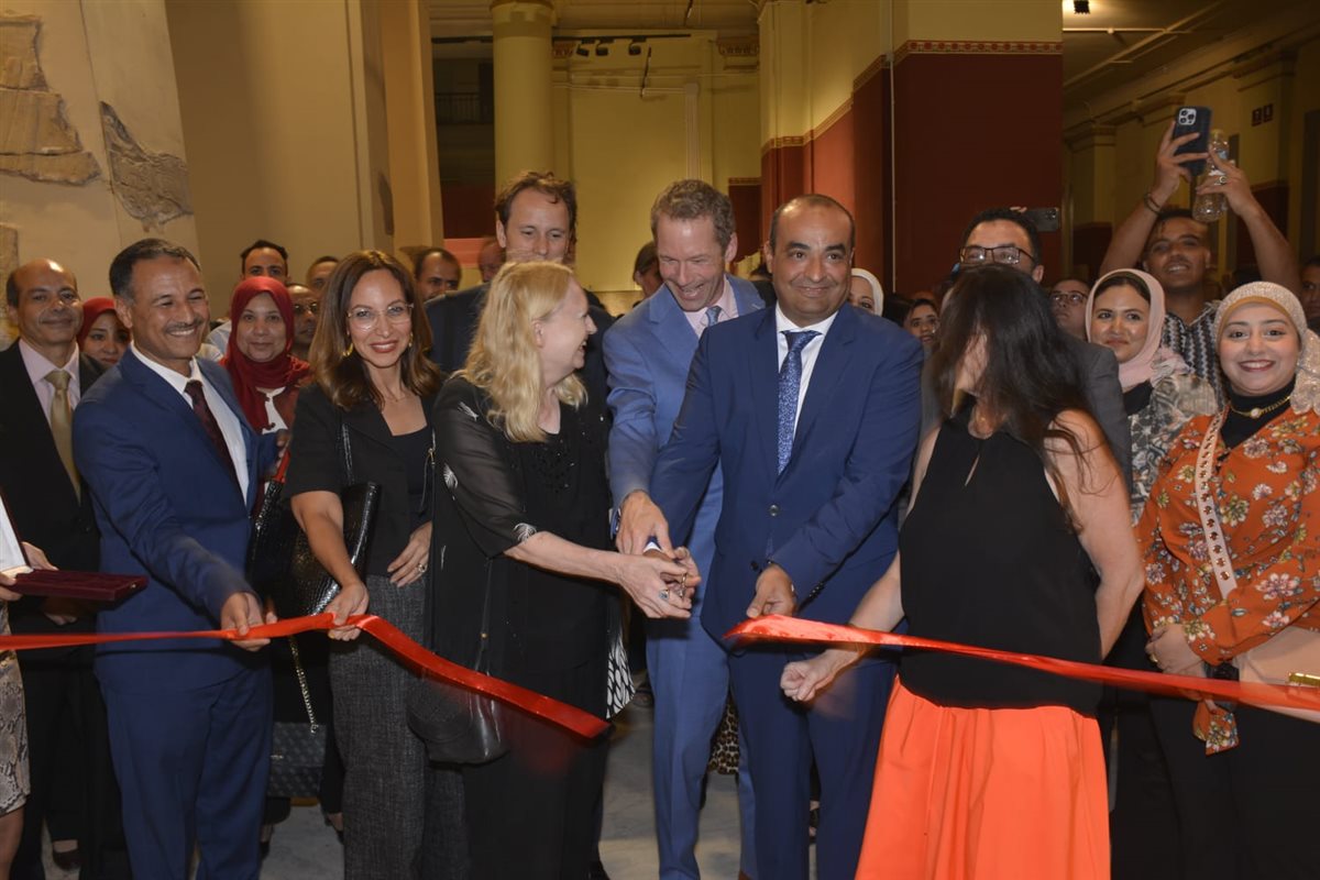 المتحف المصري يفتتح معرضًا دائمًا لجداريات قصر الملك أمنحتب الثالث