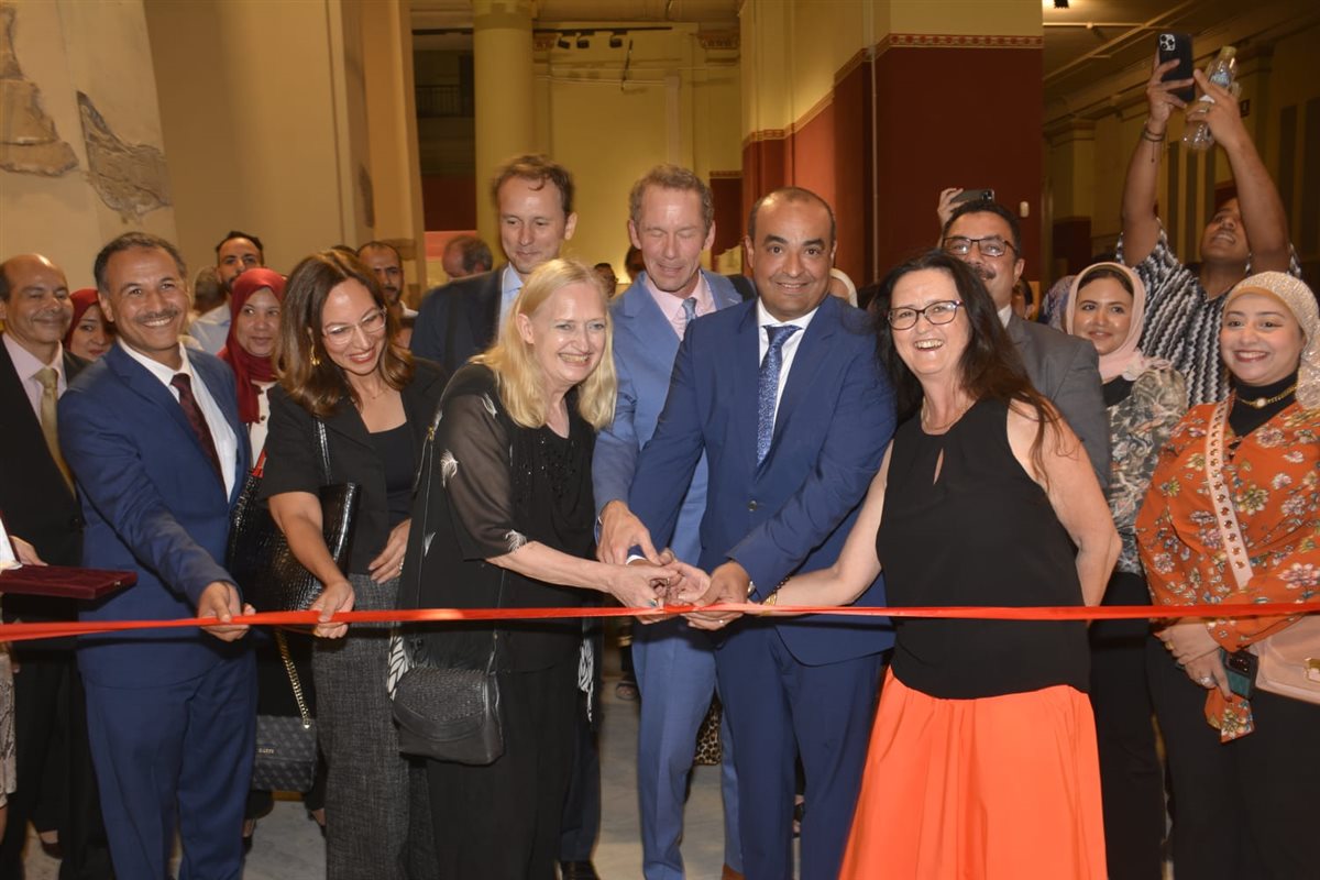 المتحف المصري يفتتح معرضًا دائمًا لجداريات قصر الملك أمنحتب الثالث