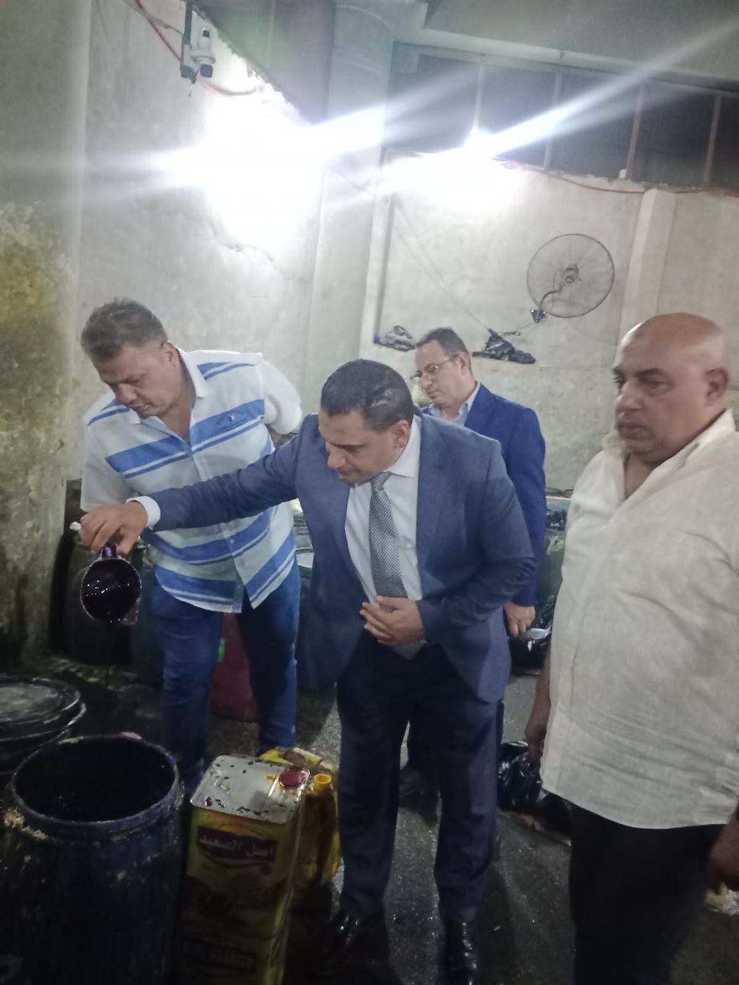 جانب من الحملات التفتيشية