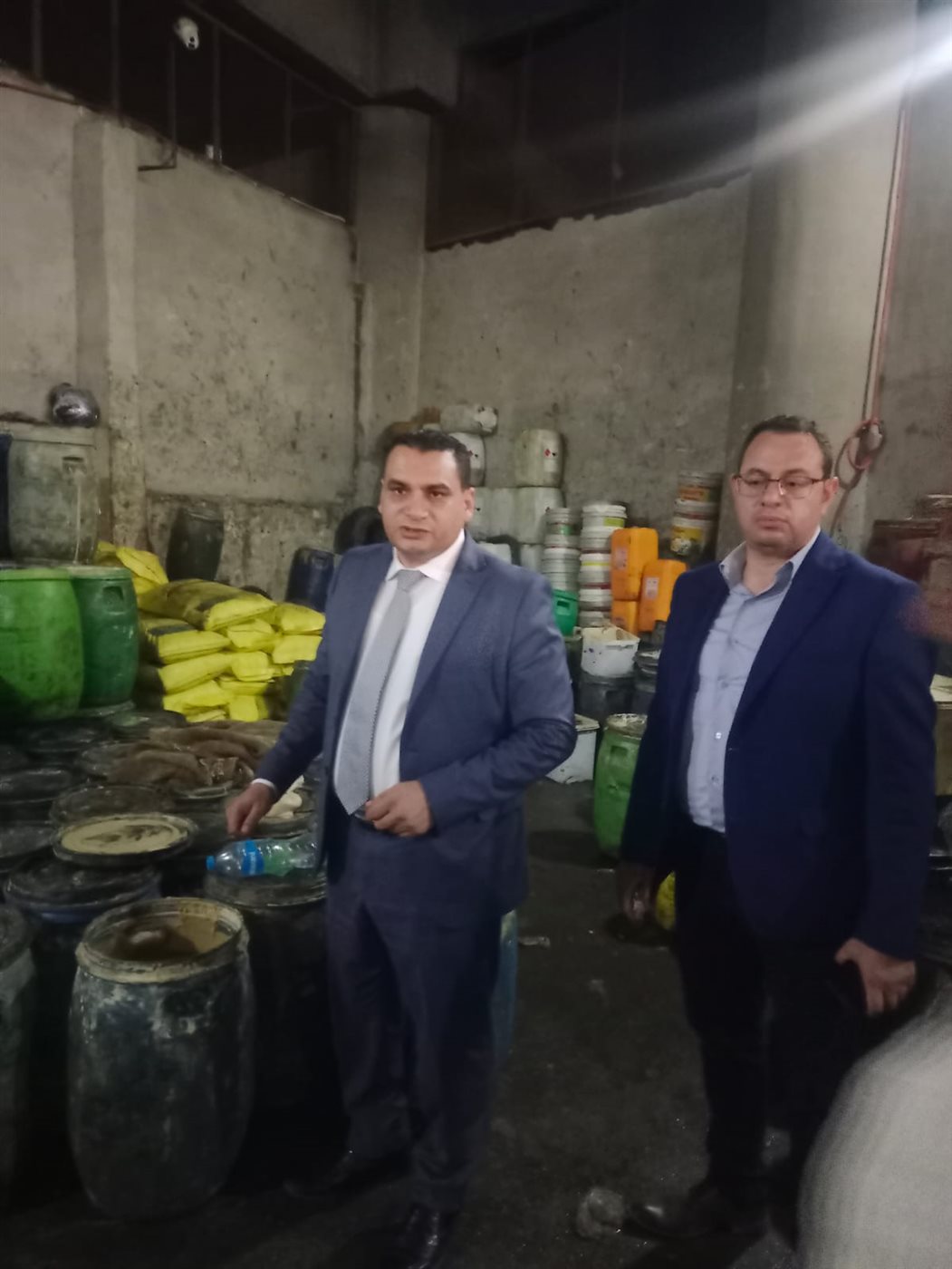 جانب من الحملات التفتيشية