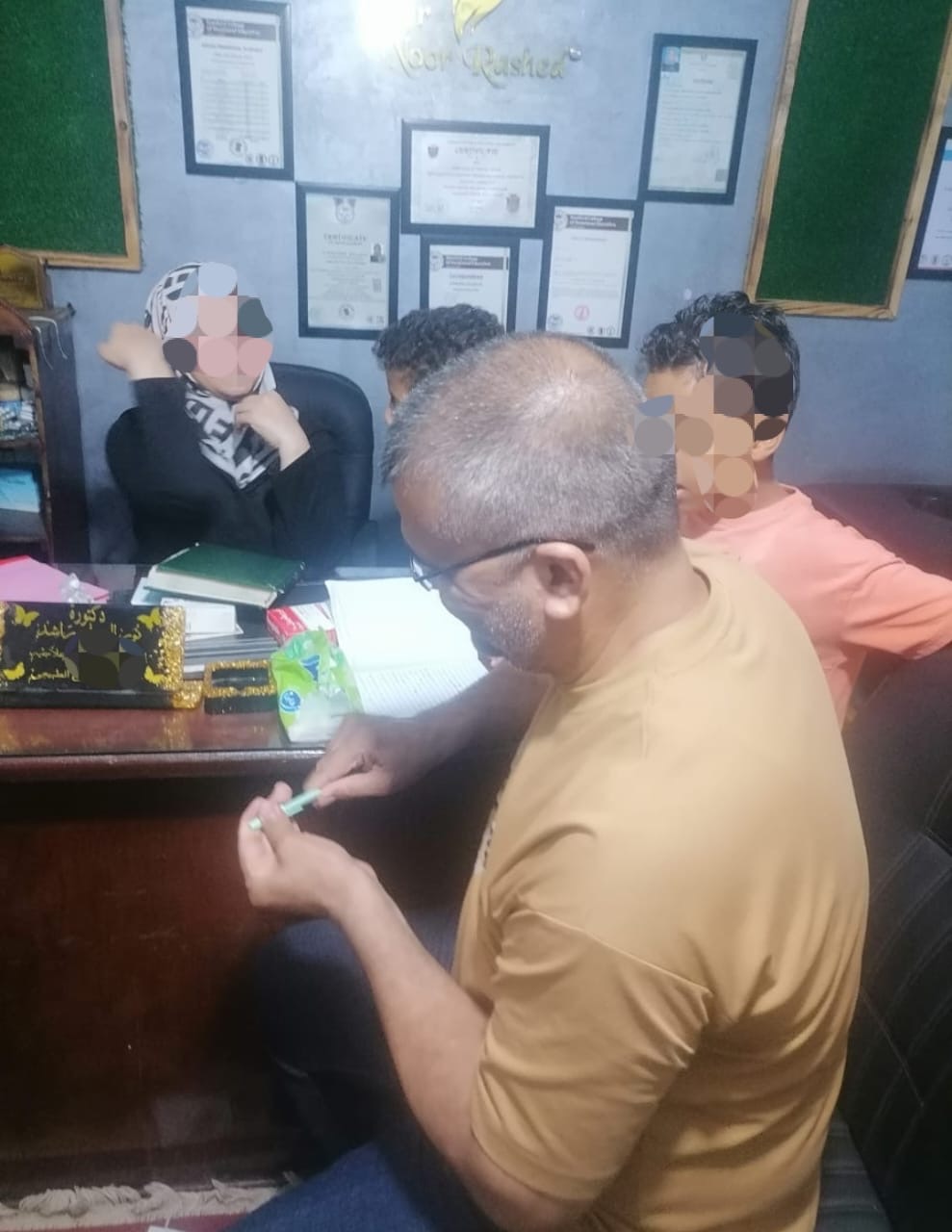 غلق مركز للعلاج الطبيعي والتغذية العلاجية بمدينة المطرية