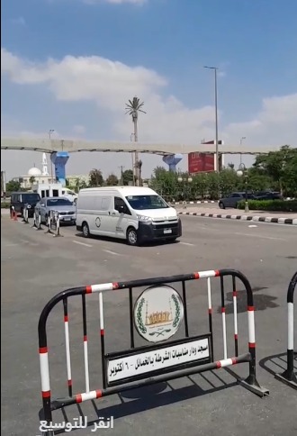 وصول جثمان المطرب عمرو ستين إلى مسجد الشرطة بالشيخ زايد استعدادًا لصلاة الجنازة