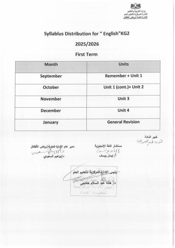 التعليم تعلن خطة توزيع مناهج رياض الأطفال