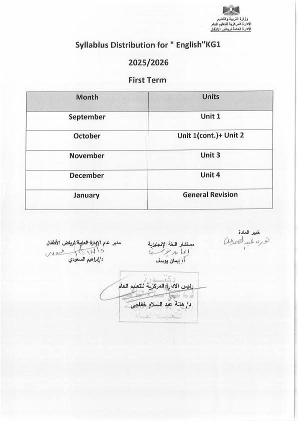 التعليم تعلن خطة توزيع مناهج رياض الأطفال