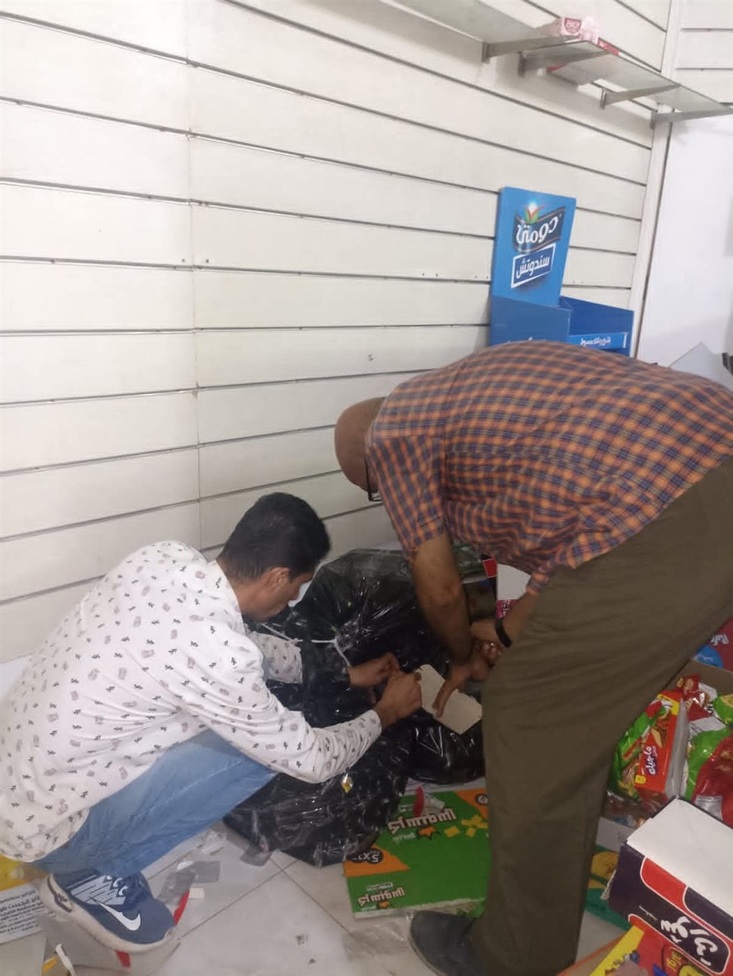 جانب من المضبوطات