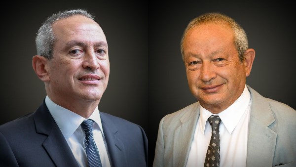 نجيب ساويرس وشقيقه ناصف ساويرس