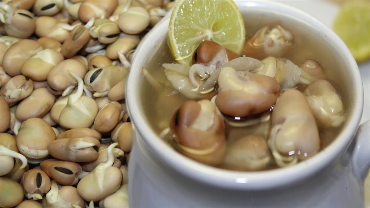 طريقة عمل الفول النابت للشيف الشربيني