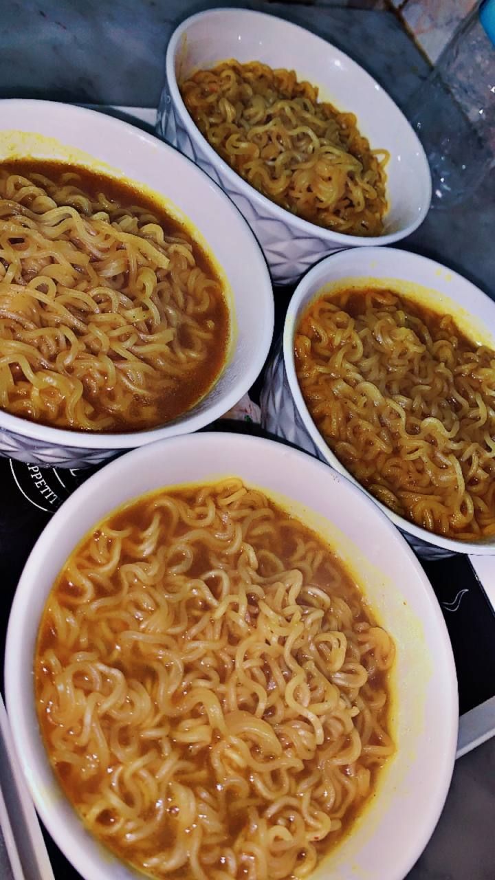 طريقة عمل الاندومي بمرقة الدجاج