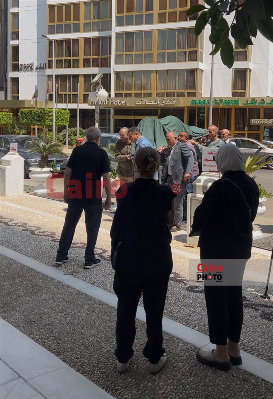 وصول جثمان أرملة تامر ضيائي