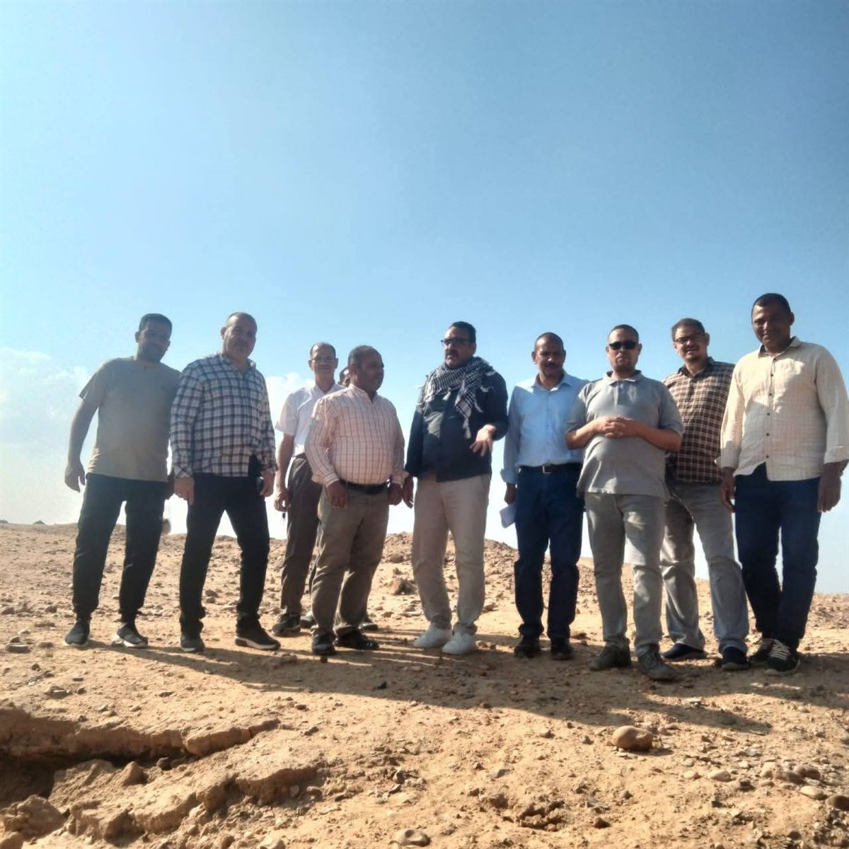 جانب من الزيارة