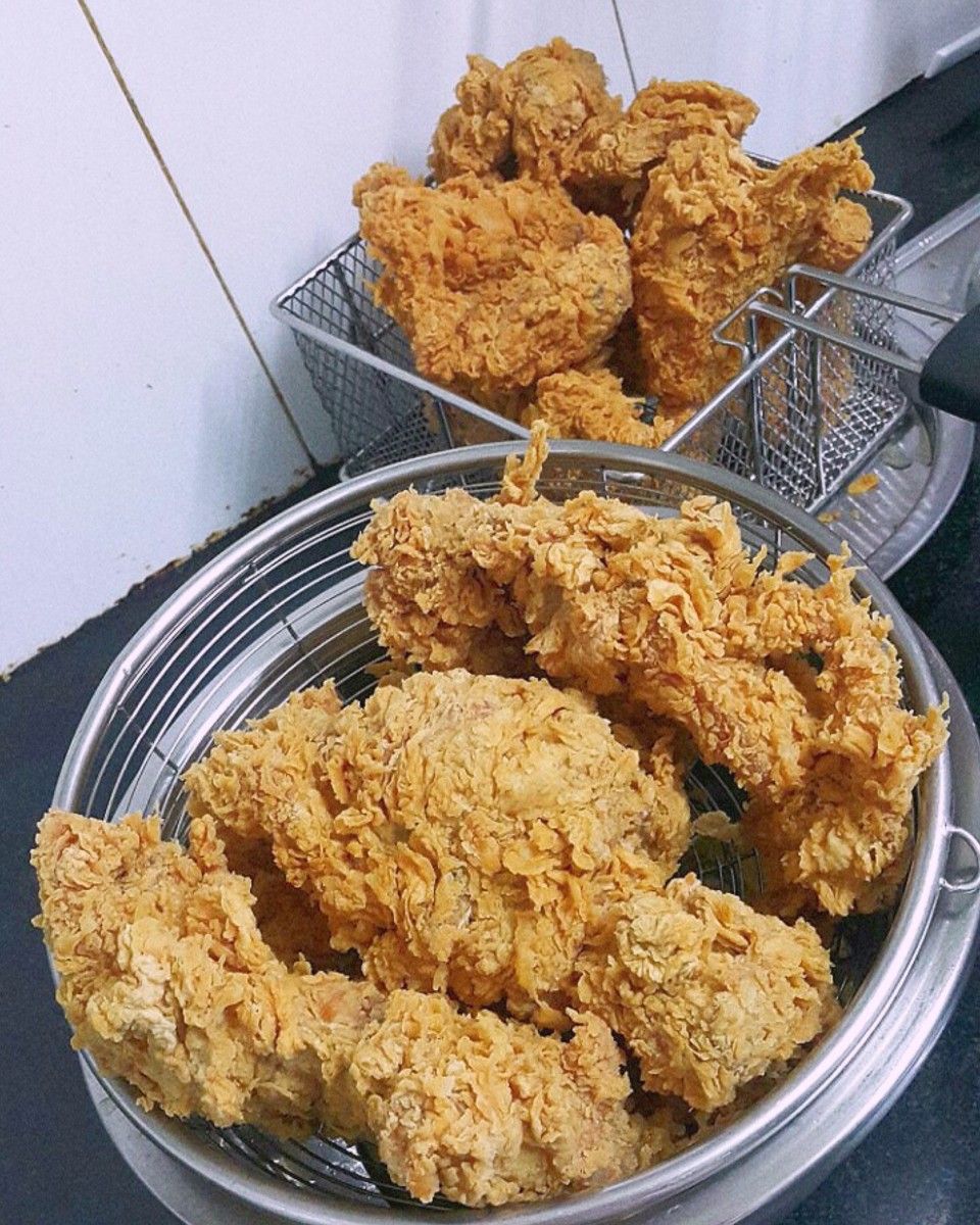 طريقة عمل البروستد مثل المطاعم للشيف منال العالم