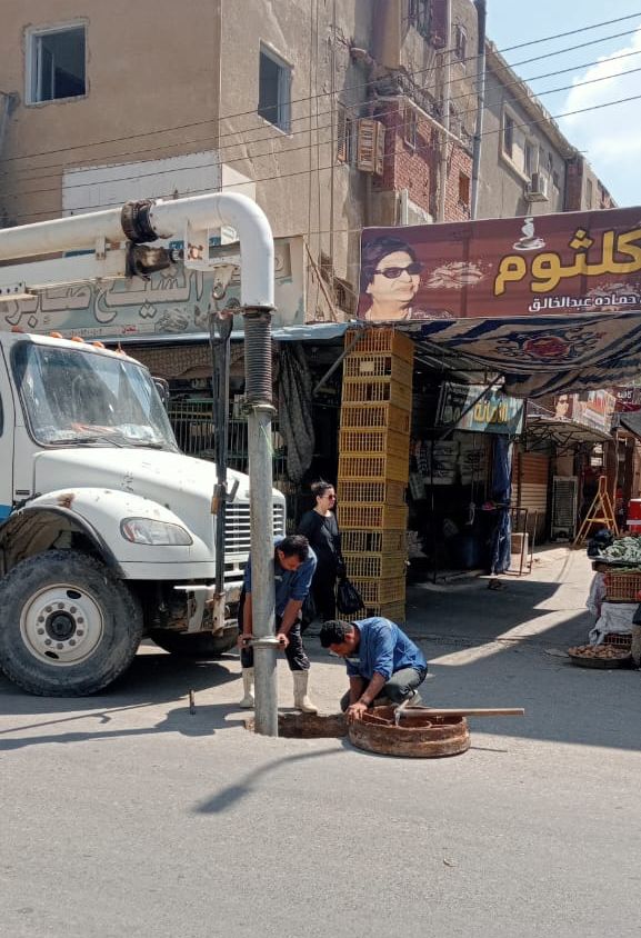 مياه الفيوم: خطة متكاملة لصيانة وتطهير شبكات ومحطات الصرف الصحي بجميع أنحاء المحافظة