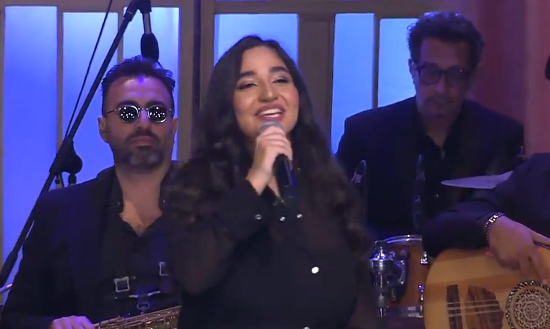 جودي ابنة أحمد سعد في برنامج منى الشاذلي