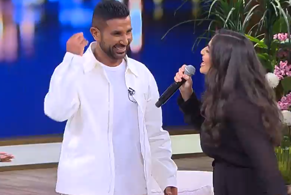 جودي ابنة أحمد سعد في برنامج منى الشاذلي