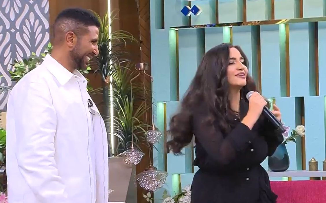 جودي ابنة أحمد سعد في برنامج منى الشاذلي