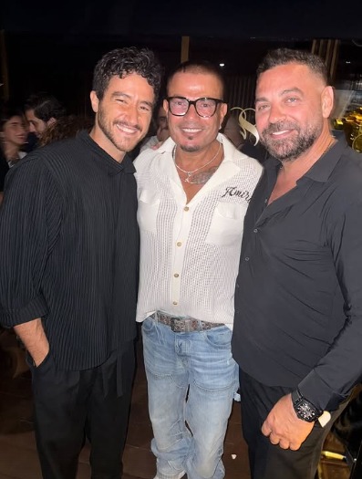 طارق العريان وعمرو دياب وأحمد مالك