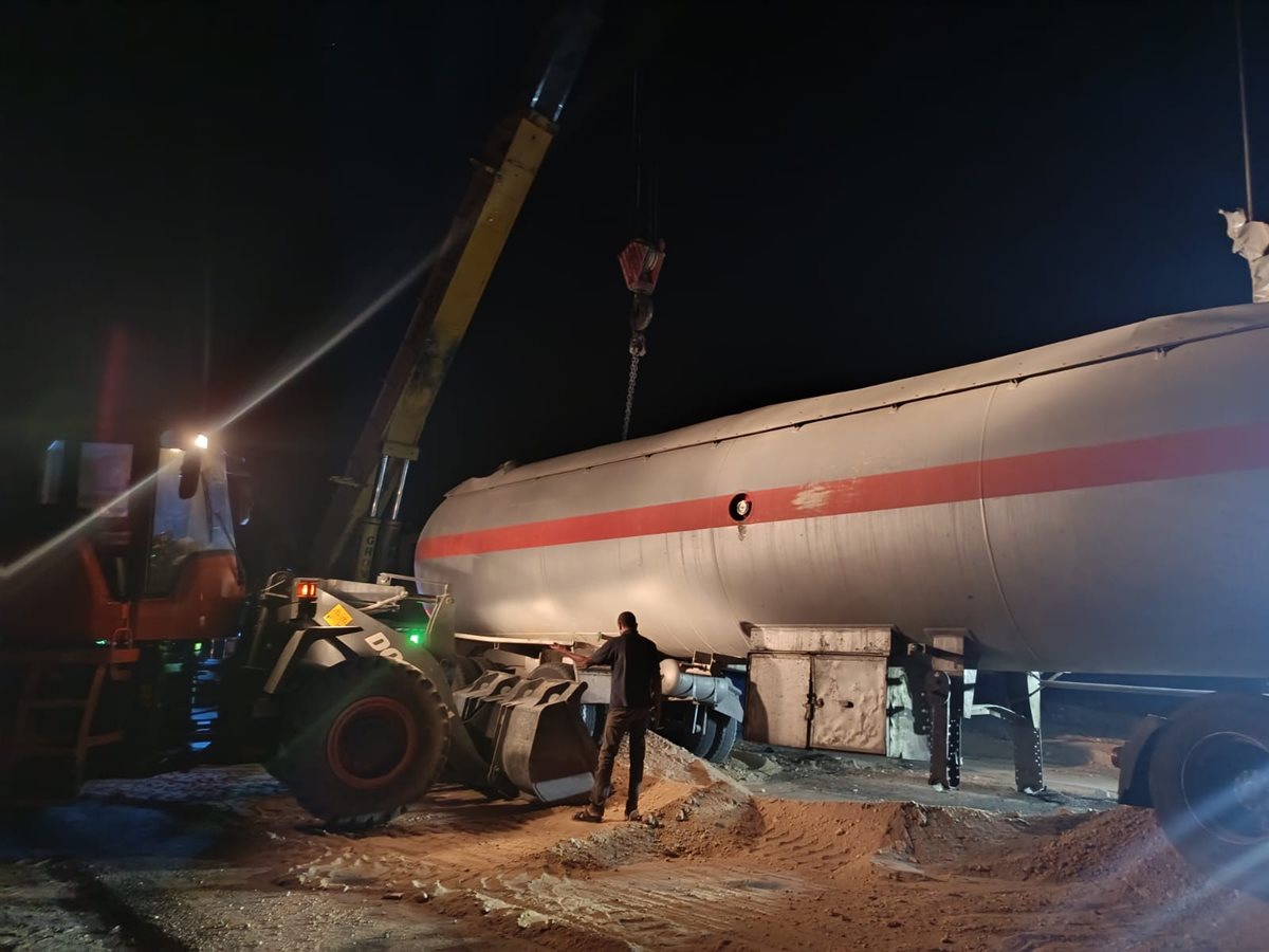 انقلاب تانك غاز