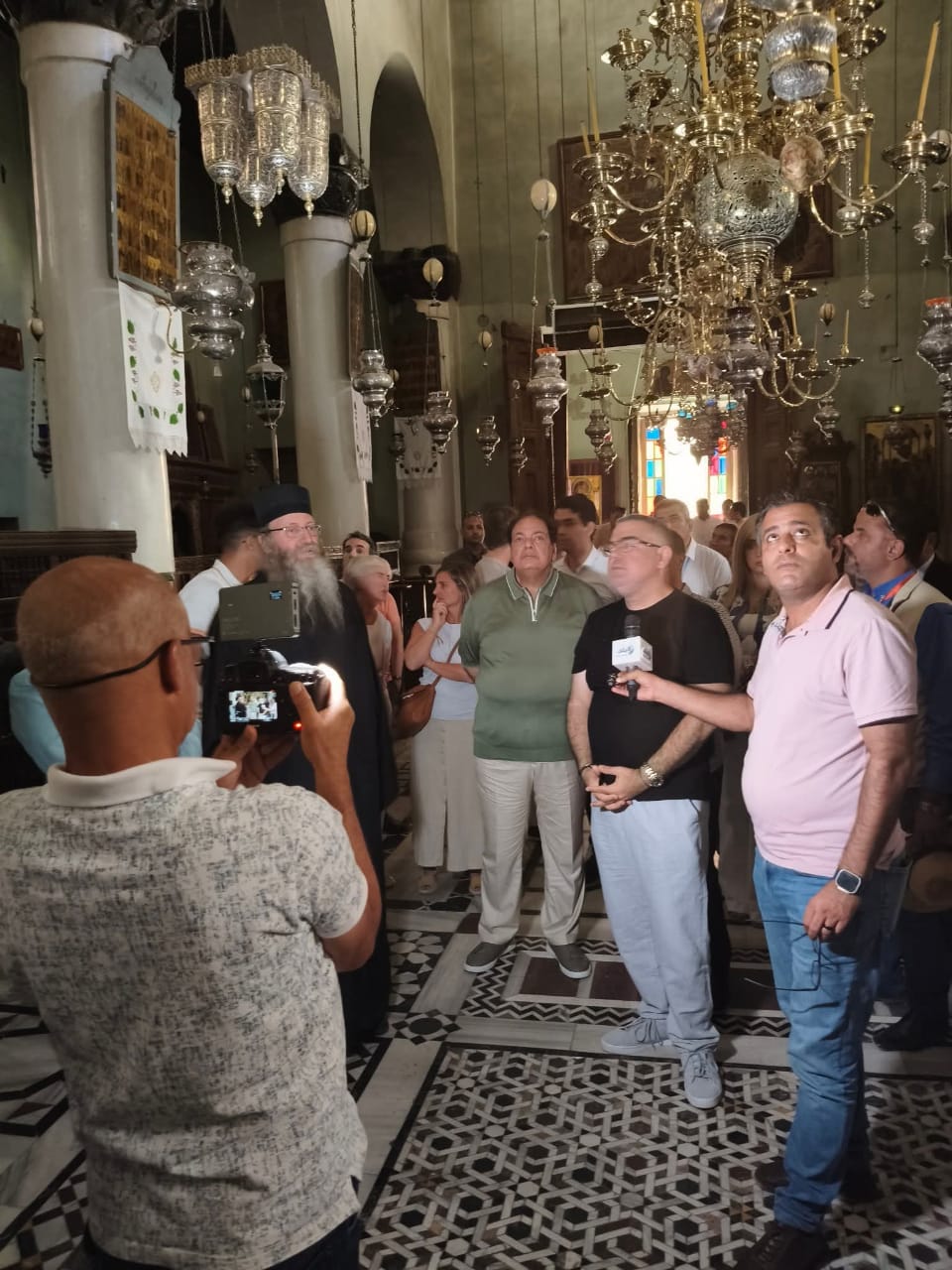 وفد يزور دير سانت كاترين 