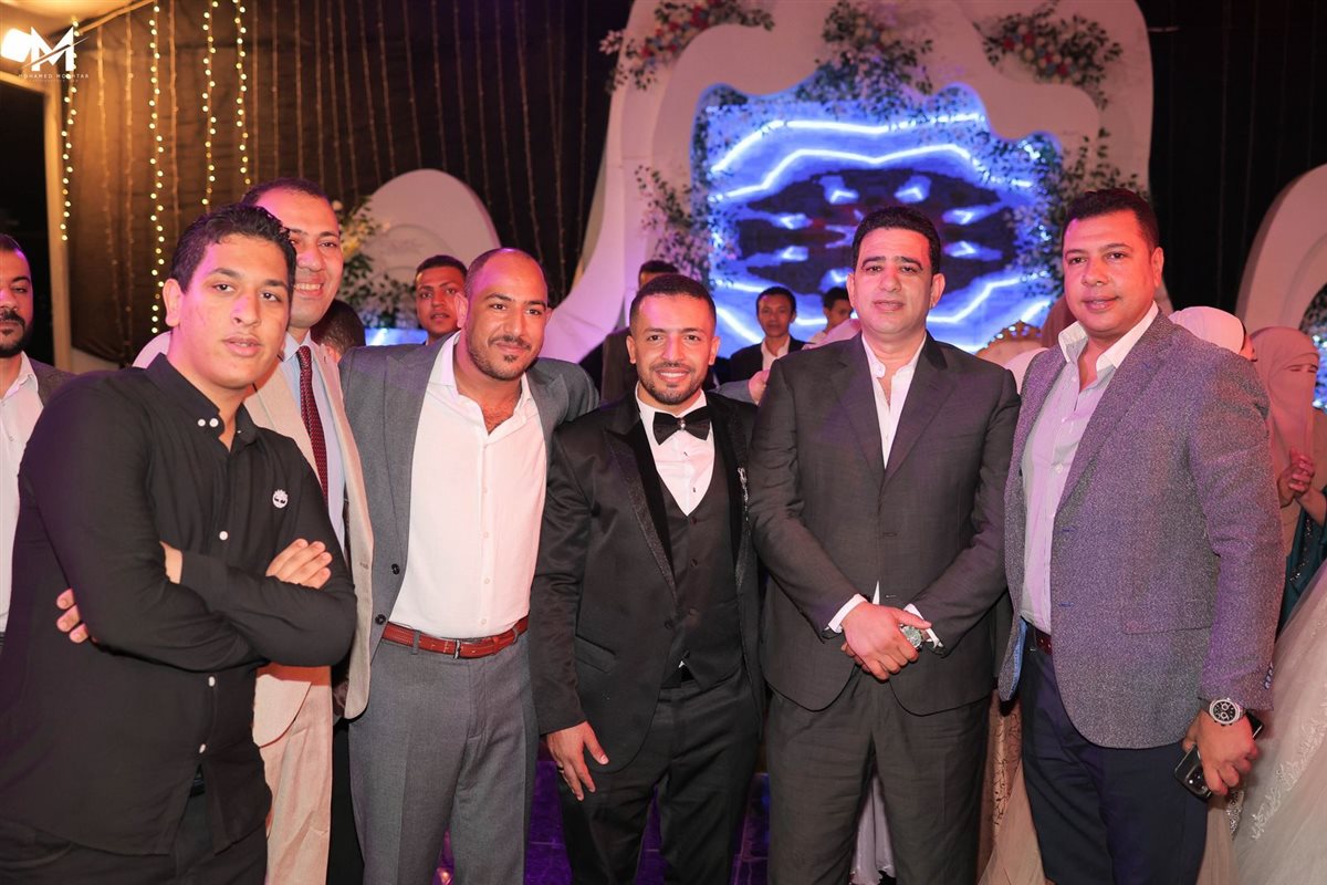 الزميل محسن سليمان يحتفل بزفافه بحضور محافظ القاهرة ومرتضى منصور ود عمرو خالد (64)