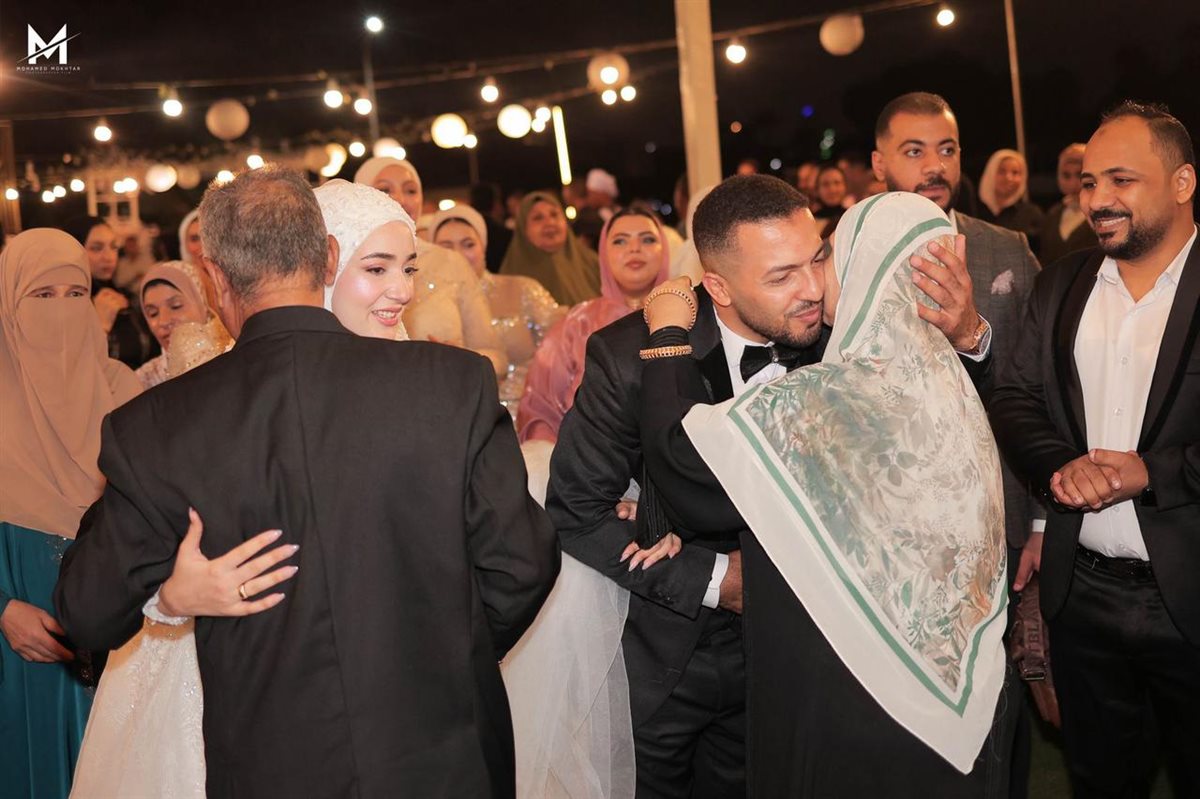 الزميل محسن سليمان يحتفل بزفافه بحضور محافظ القاهرة ومرتضى منصور ود عمرو خالد (2)