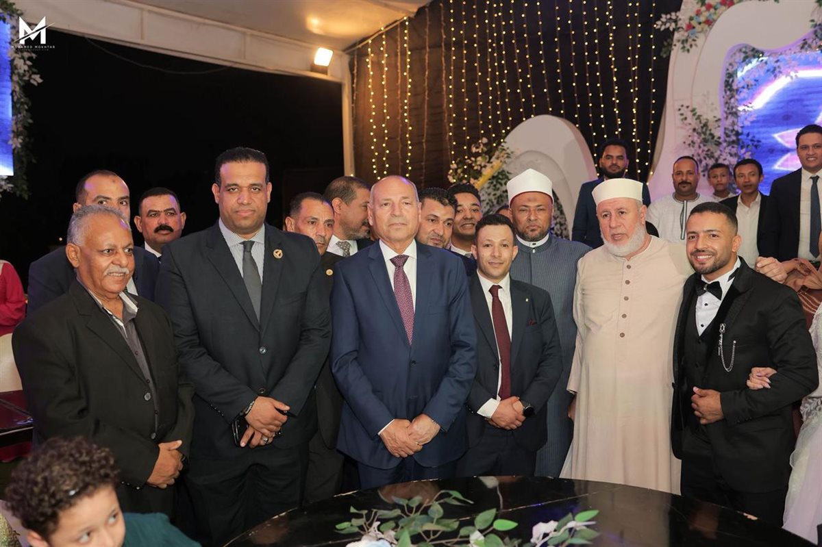 الزميل محسن سليمان يحتفل بزفافه بحضور محافظ القاهرة ومرتضى منصور ود عمرو خالد (6)