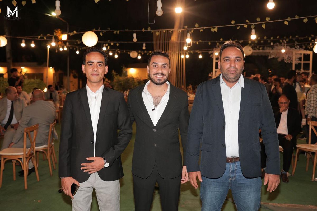 الزميل محسن سليمان يحتفل بزفافه بحضور محافظ القاهرة ومرتضى منصور ود عمرو خالد (17)