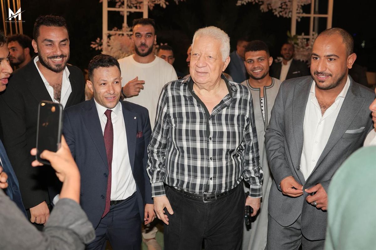 الزميل محسن سليمان يحتفل بزفافه بحضور محافظ القاهرة ومرتضى منصور ود عمرو خالد (18)