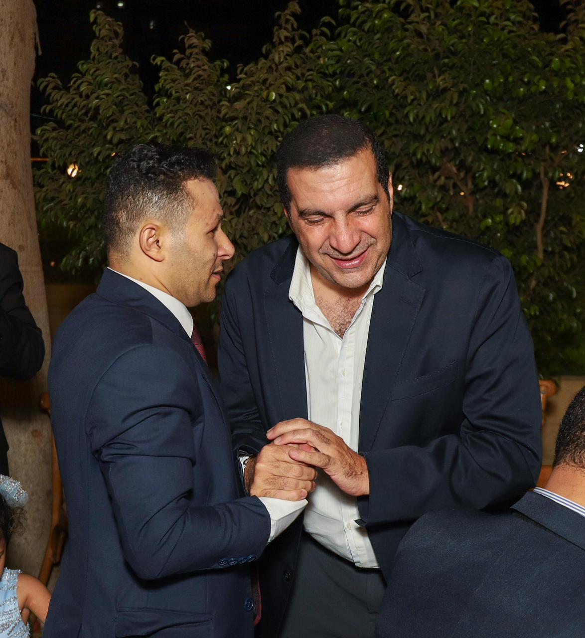 الزميل محسن سليمان يحتفل بزفافه بحضور محافظ القاهرة ومرتضى منصور ود عمرو خالد (20)