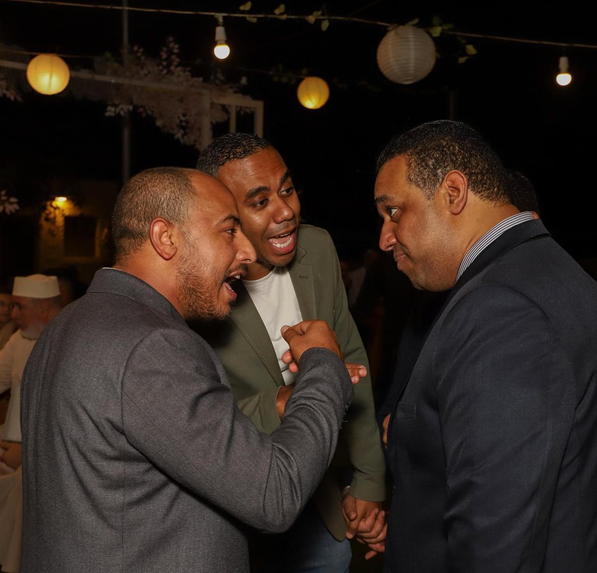 الزميل محسن سليمان يحتفل بزفافه بحضور محافظ القاهرة ومرتضى منصور ود عمرو خالد (26)