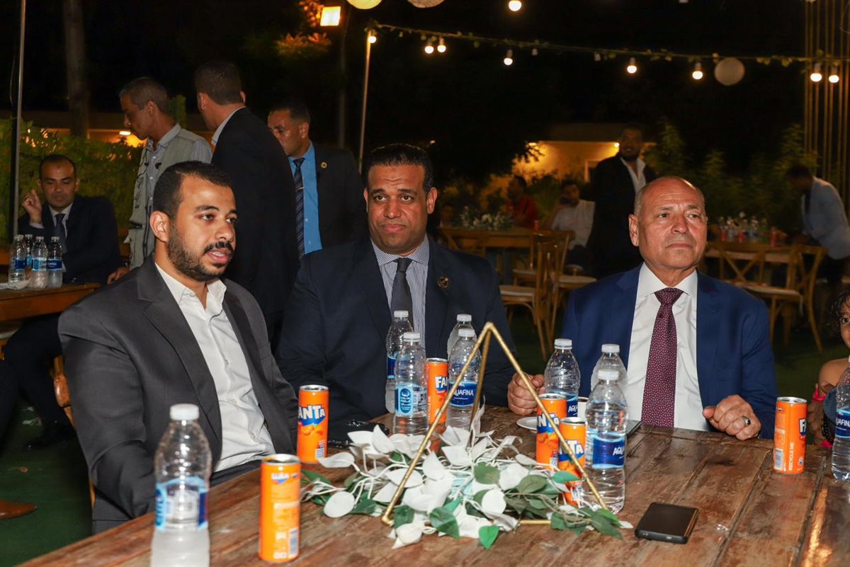 الزميل محسن سليمان يحتفل بزفافه بحضور محافظ القاهرة ومرتضى منصور ود عمرو خالد (31)