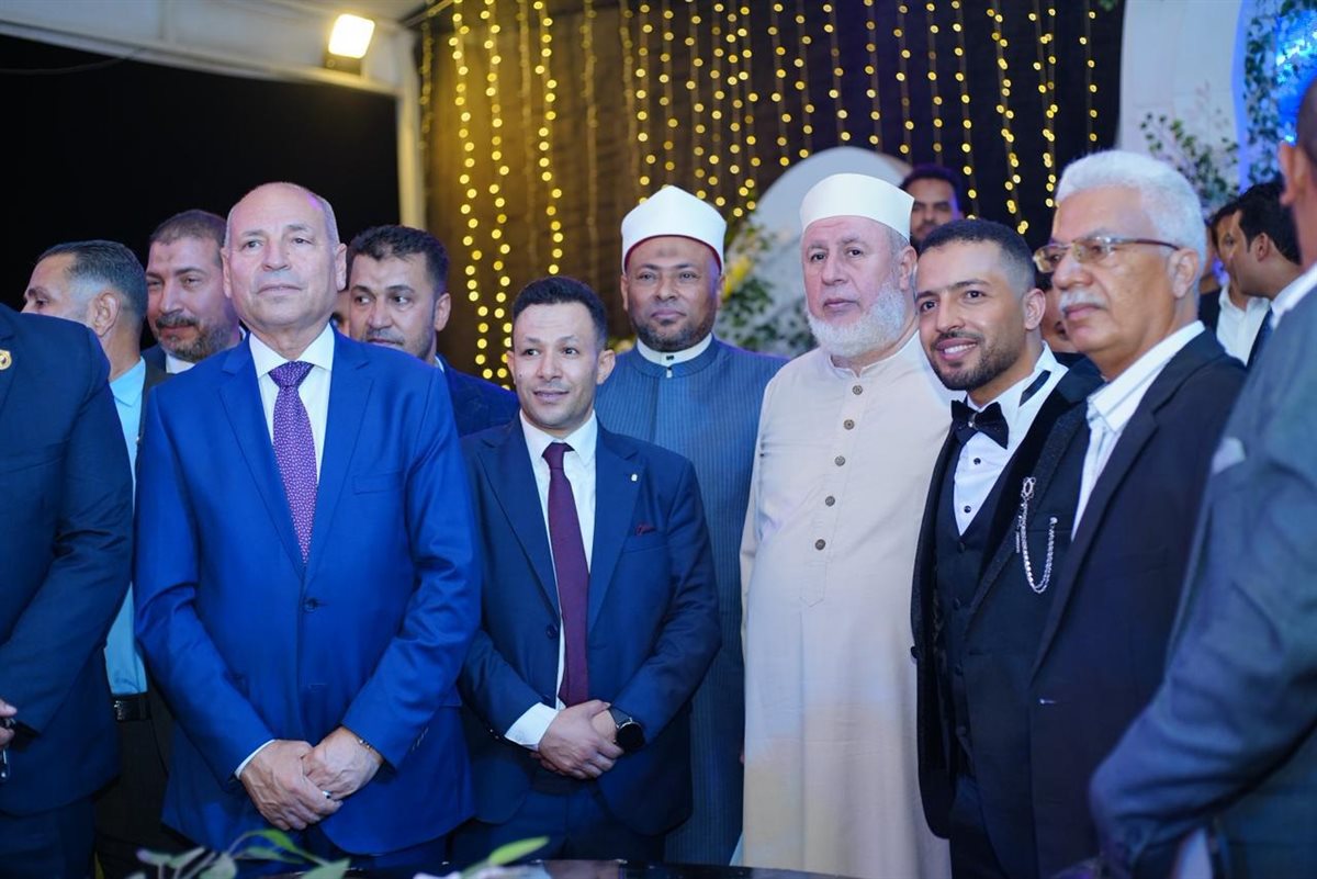 الزميل محسن سليمان يحتفل بزفافه بحضور محافظ القاهرة ومرتضى منصور ود عمرو خالد (34)