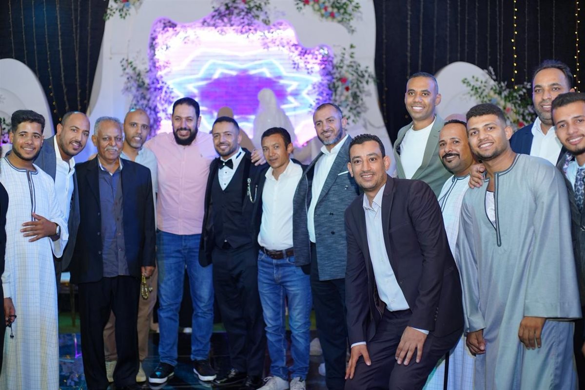 الزميل محسن سليمان يحتفل بزفافه بحضور محافظ القاهرة ومرتضى منصور ود عمرو خالد (36)